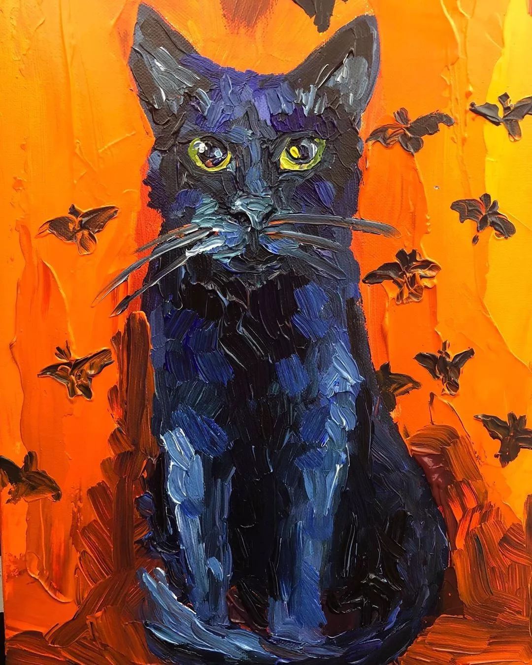 简单又有艺术感的油画怎么画,油画风景细节怎么画