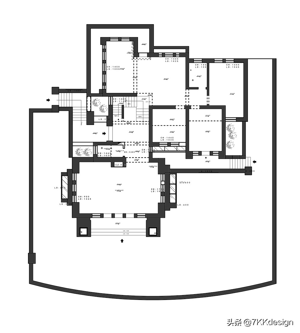 海边联排别墅小院实景现代轻奢,独栋带院子的小别墅年代感