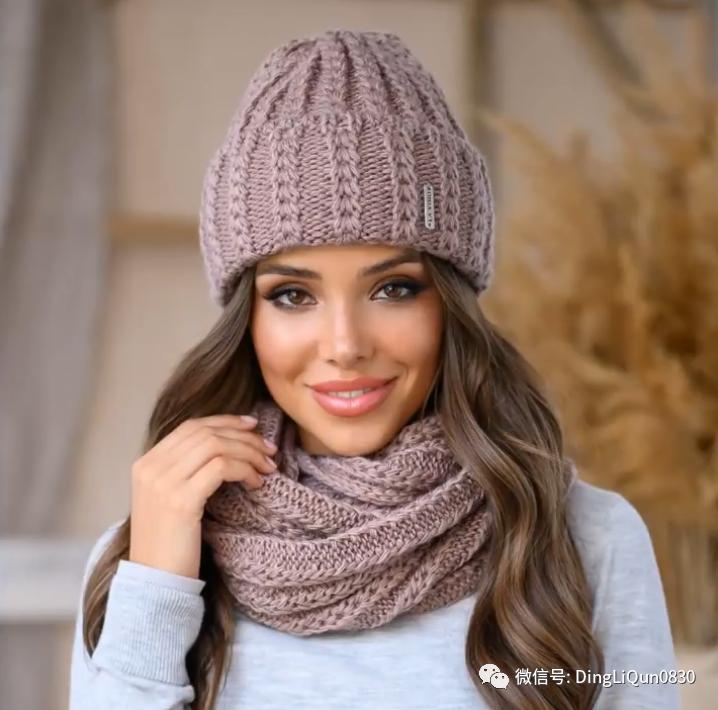针织冬天的帽子,冬天针织帽子