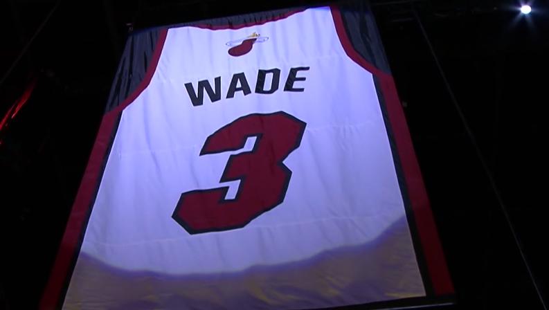 3号球衣致敬韦德视频,3号球衣韦德