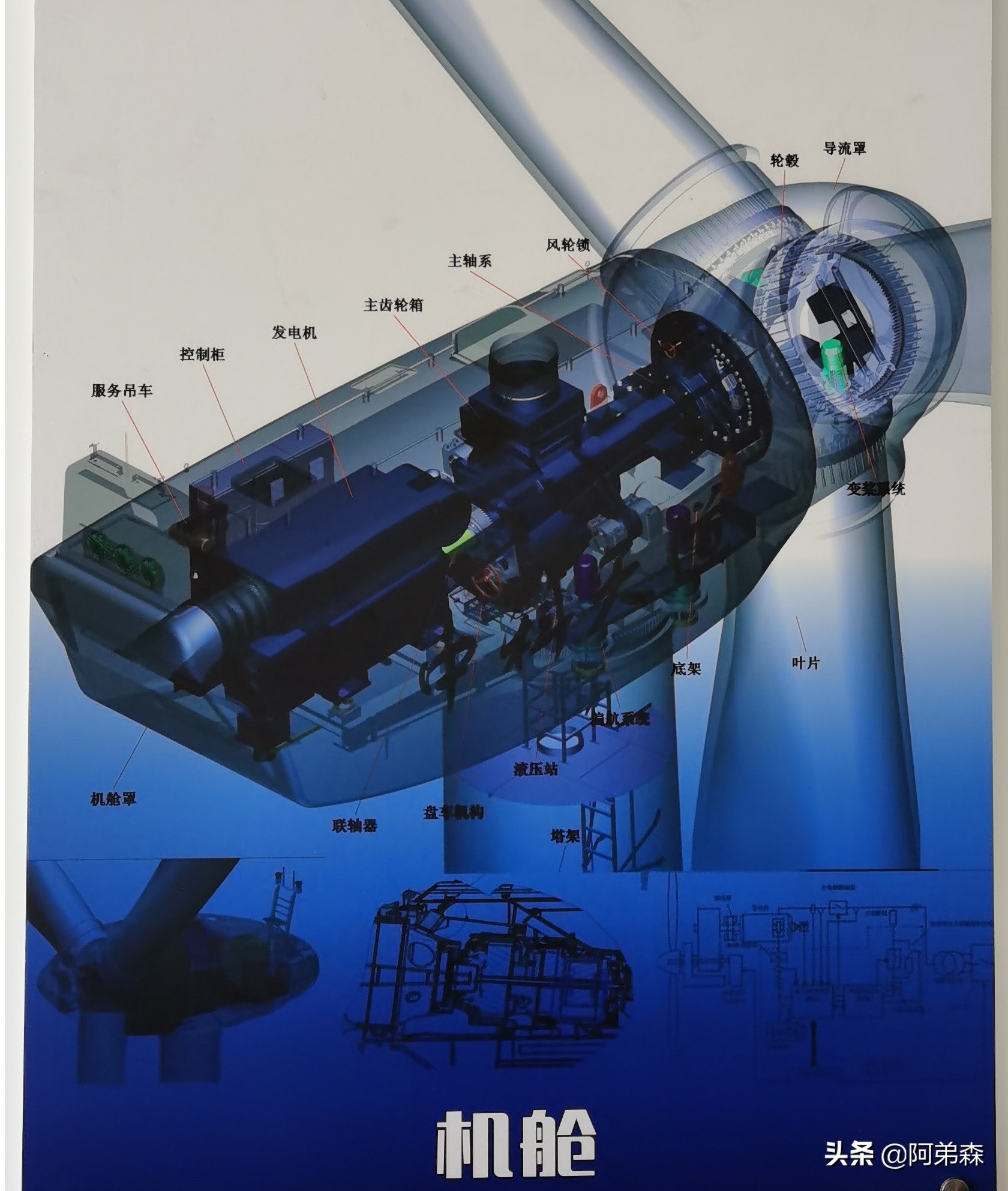 风力发电知识直播,风力发电大风车科普知识