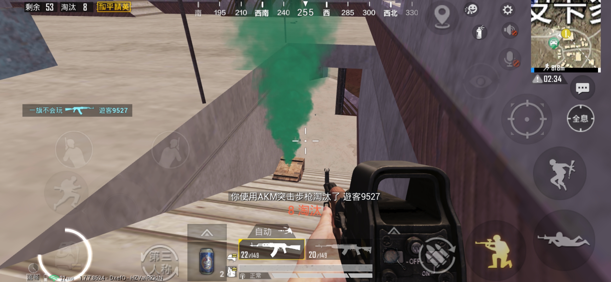 和平精英：沙漠图拳击馆到底怎么打，才能将KD与存活率最大化？