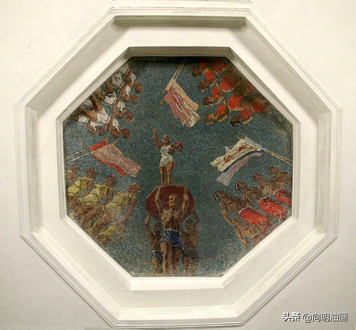 苏联人民艺术家,苏联画家亚历山大杰伊涅卡