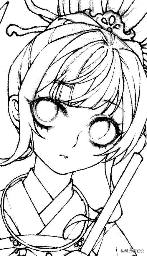 用15种颜色画的画特别漂亮,好看又复杂的又有颜色的画