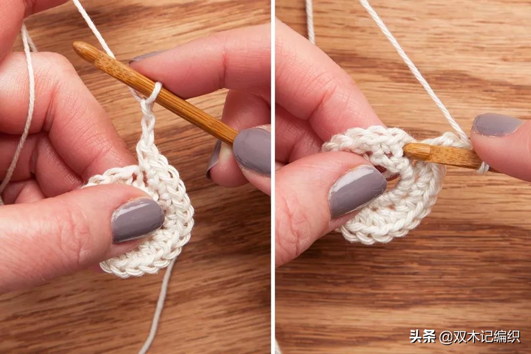 自己钩网袋,自己钩小玩意儿教程