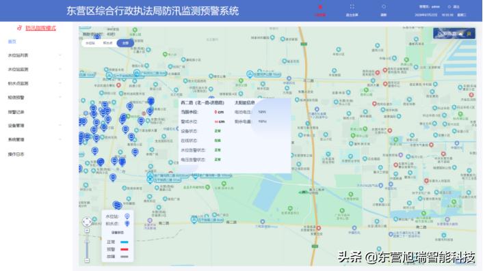河流水位监测站系统平台,智能水库水位监测系统
