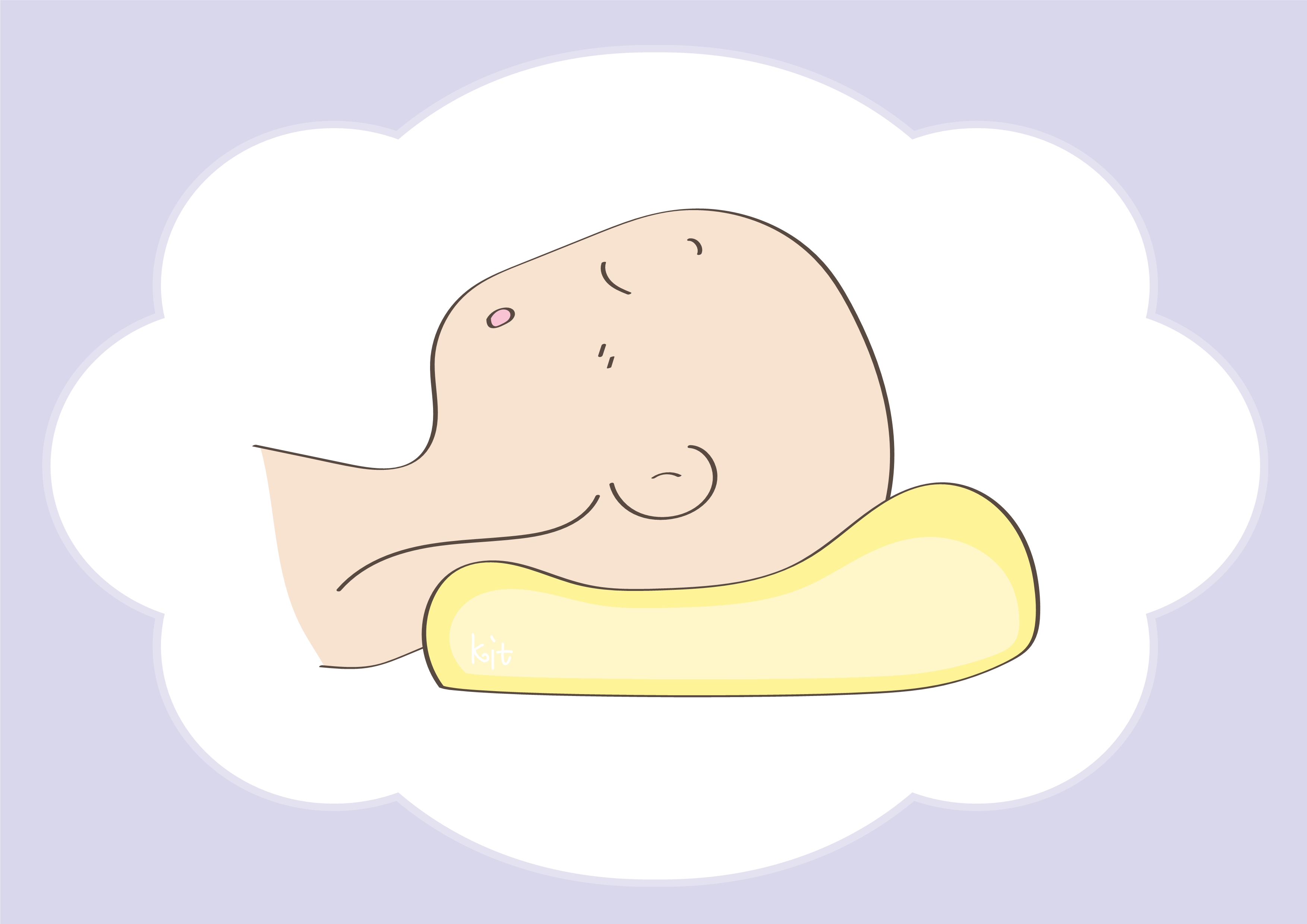 宝宝出生使用婴儿枕吗,出生孩子用枕头