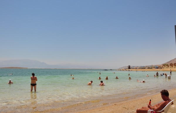 以色列死海全景图,以色列死海旅游攻略