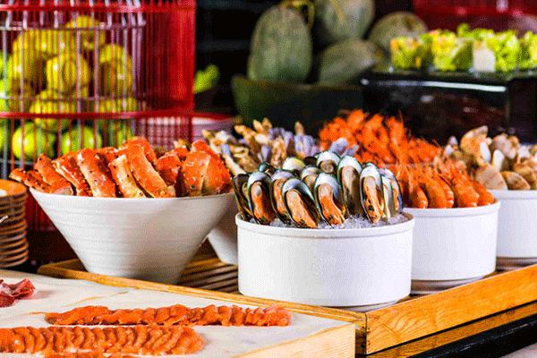 五星级酒店自助餐广州双人,五星级酒店海鲜自助餐广州