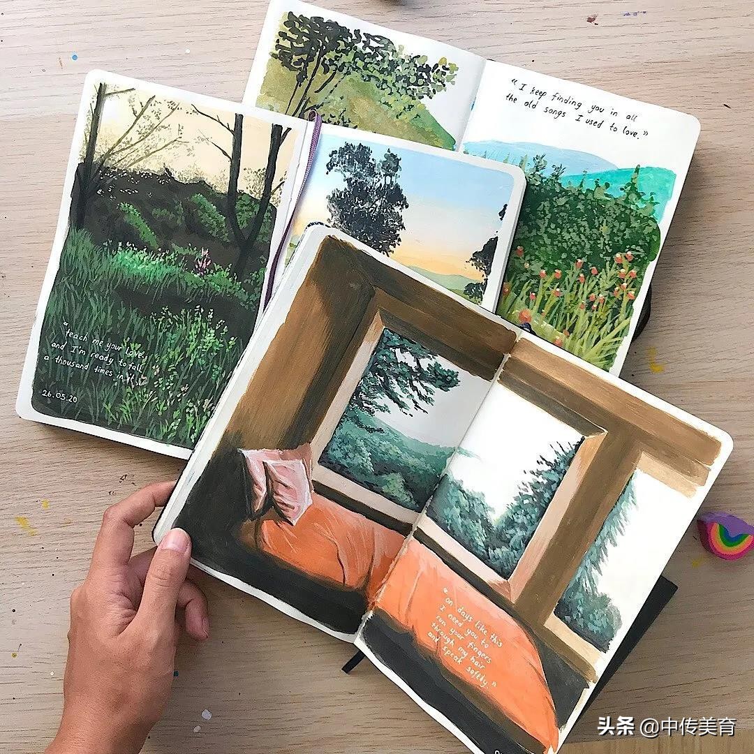 用色彩治愈生活,用色彩治愈