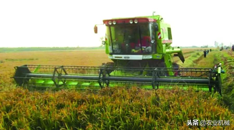 中国现代化农业机械联合收割机,农作物联合收获机