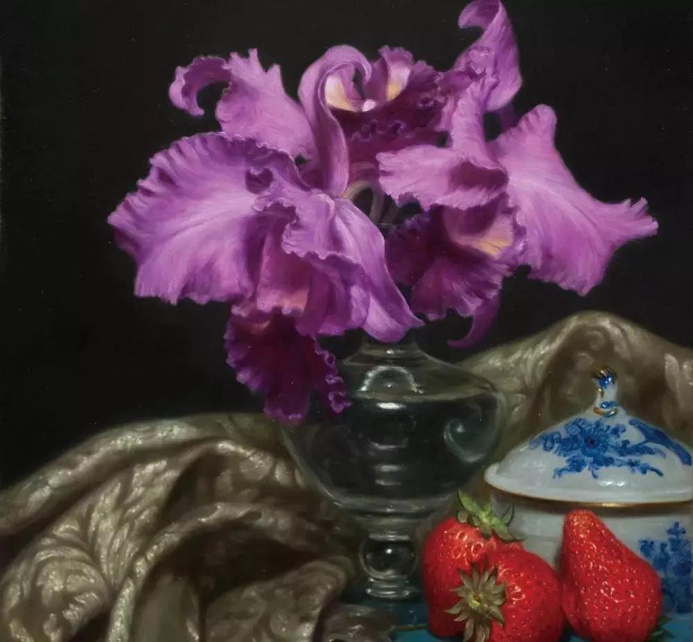 油画日本风景画,油画艺术日本