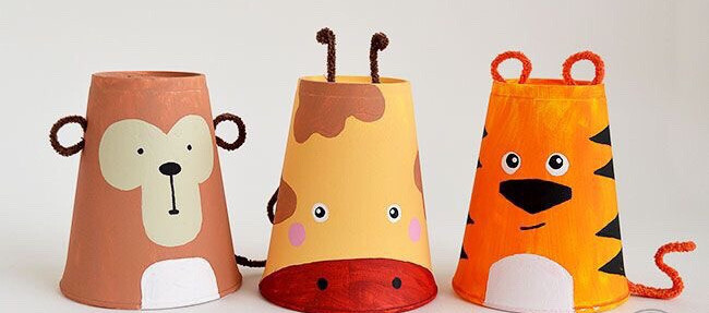 纸杯手工制作简单一次性纸杯,纸杯可以做什么手工小型纸杯