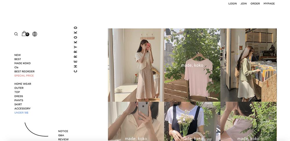 韩风衣服店风格,小众韩风服装