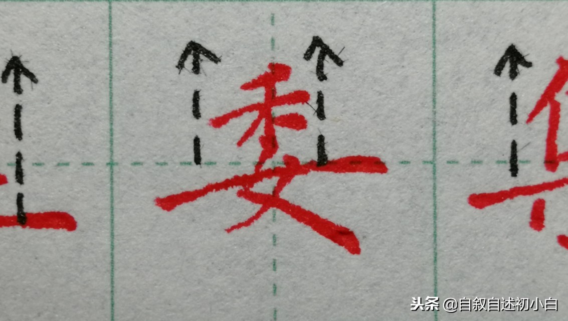 练字零基础入门很受用，部分字体结构的识别和举例！