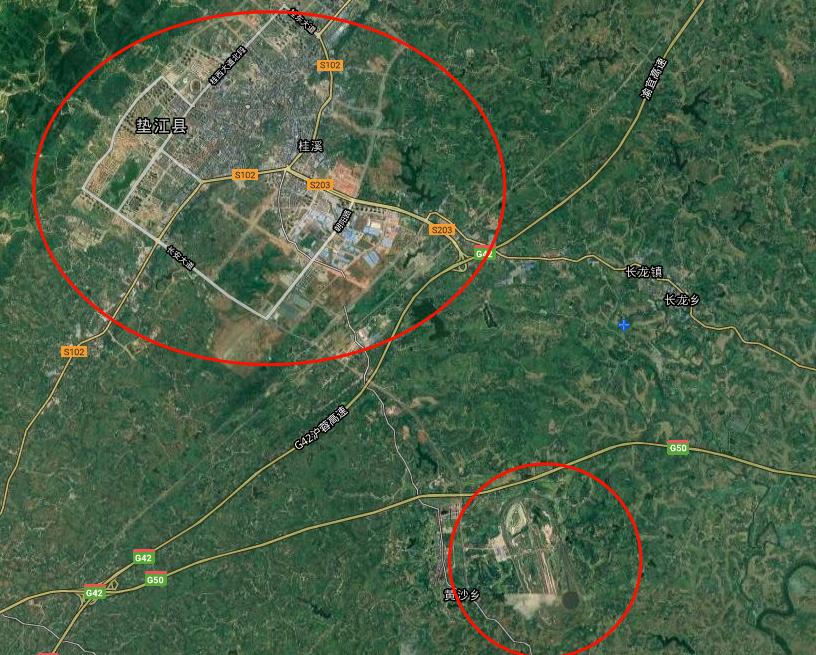 重庆一个区县坐拥2座高铁站,重庆第二国际机场位置图最新消息