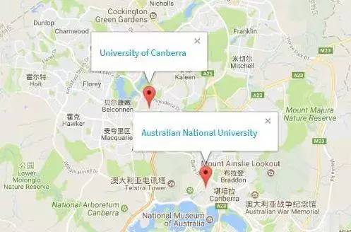 澳洲大学分布图,澳洲大学地理位置怎么样