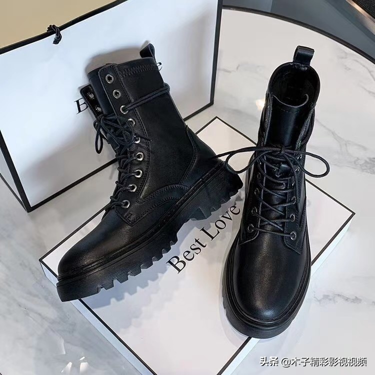 3515女士马丁靴品牌正品真皮,翻毛皮马丁靴女款爆款灰色