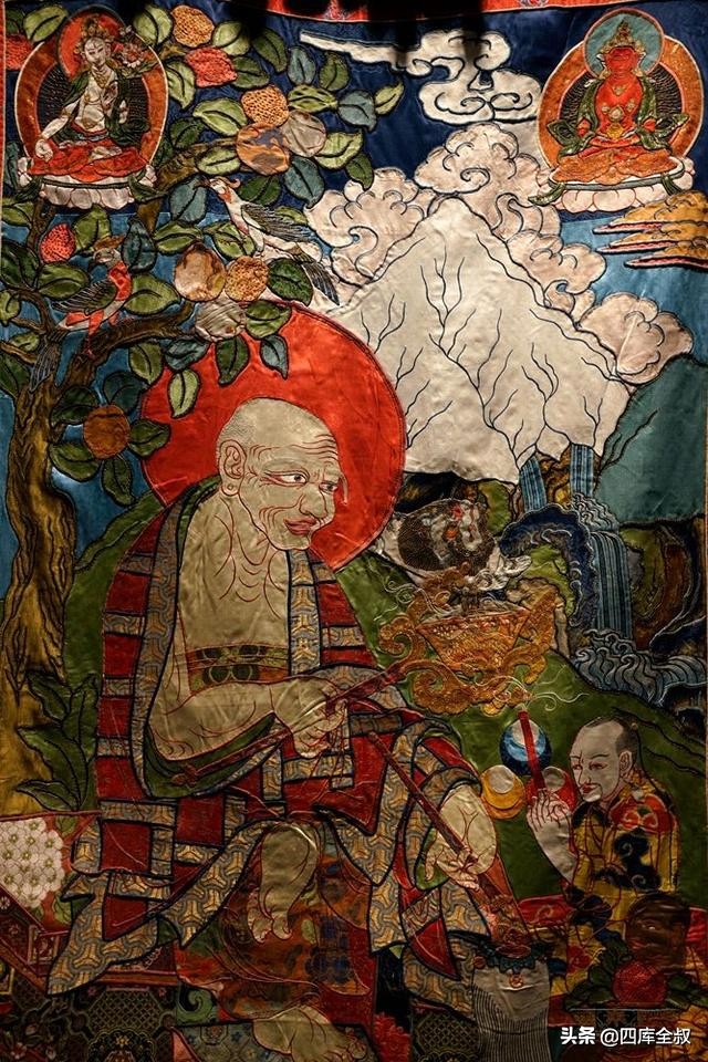 唐卡艺术100幅,了解一下西藏唐卡艺术作品