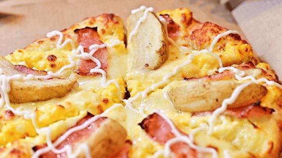 9寸精选芝士比萨,芝士双倍比萨