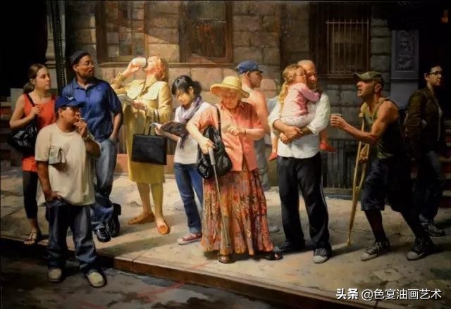 美国女画家风景油画欣赏,美国风景油画高清大图