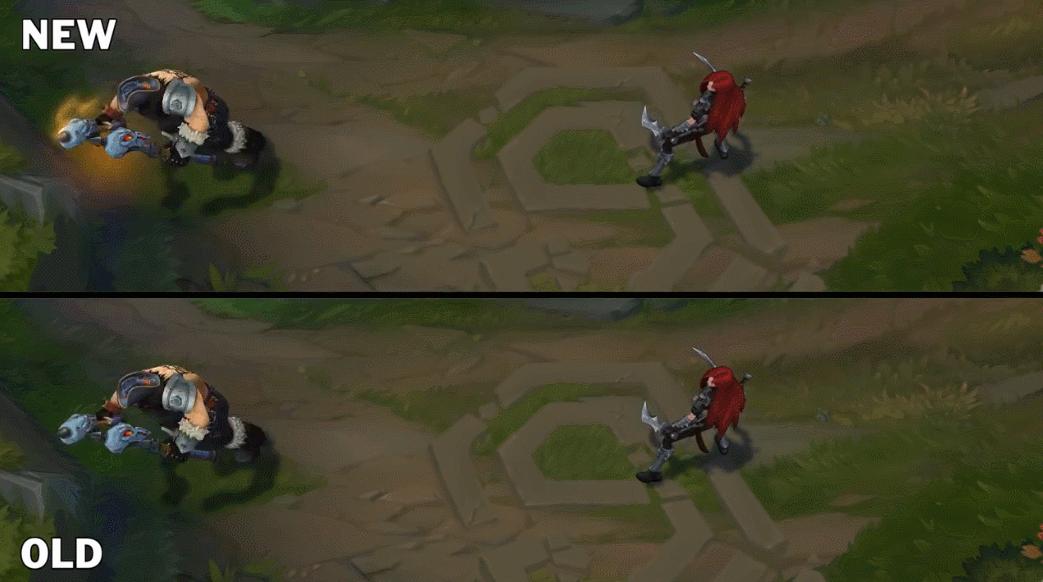 lol奥拉夫皮肤手感排行手游,lol奥拉夫冰河时代皮肤有特效吗