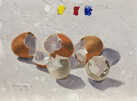 简单油画临摹素材,适合油画初学者临摹的油画