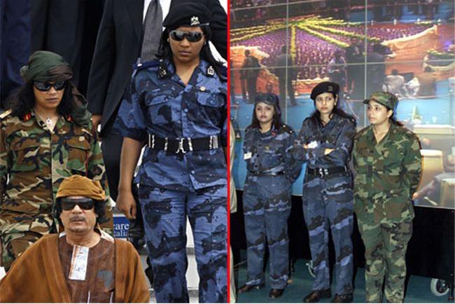 卡扎菲最美女保镖的下场,卡扎菲最后的女保镖都哪里去了