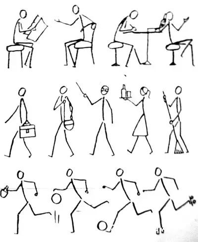 0基础学手绘动漫人物身体,绘画教程零基础画人物