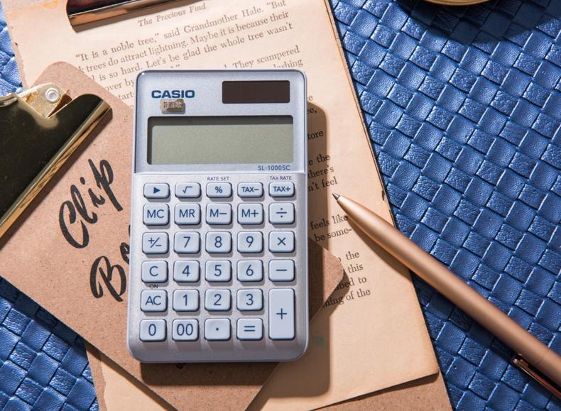 卡西欧办公用计算器,卡西欧计算器测评