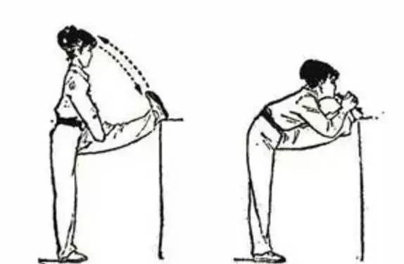 武术中正确的压腿方法,看着真管用