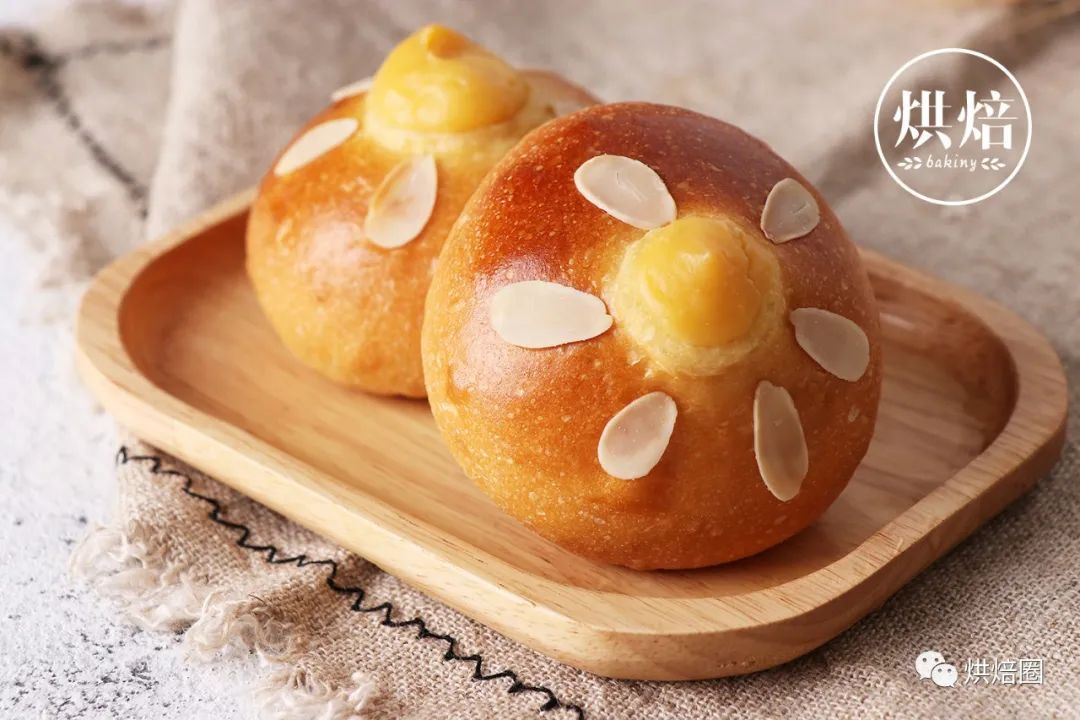 卡仕达酱奶酪餐包,卡仕达酱小餐包教程