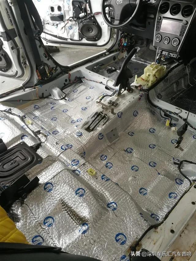马自达6隔音改装效果,马自达6隔音改装案例