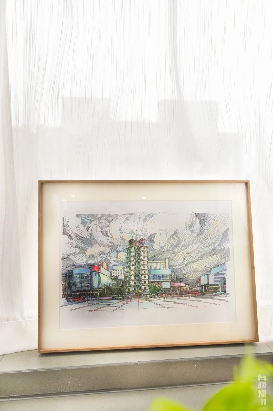 80后设计师用400张手绘，定格郑州记忆