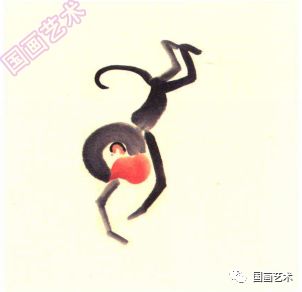 铅笔画猴子的简笔画图片大全,如何画猴子难一点