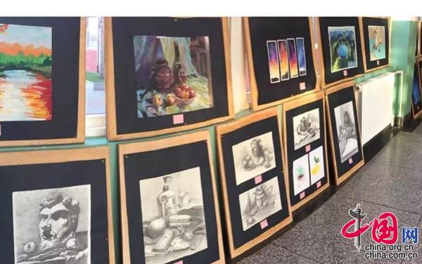 廊坊书画展,霸州市第十中学画展