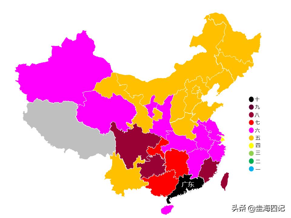 如果各省也有亲戚？东北是一家，闽台最亲，广西最孤单