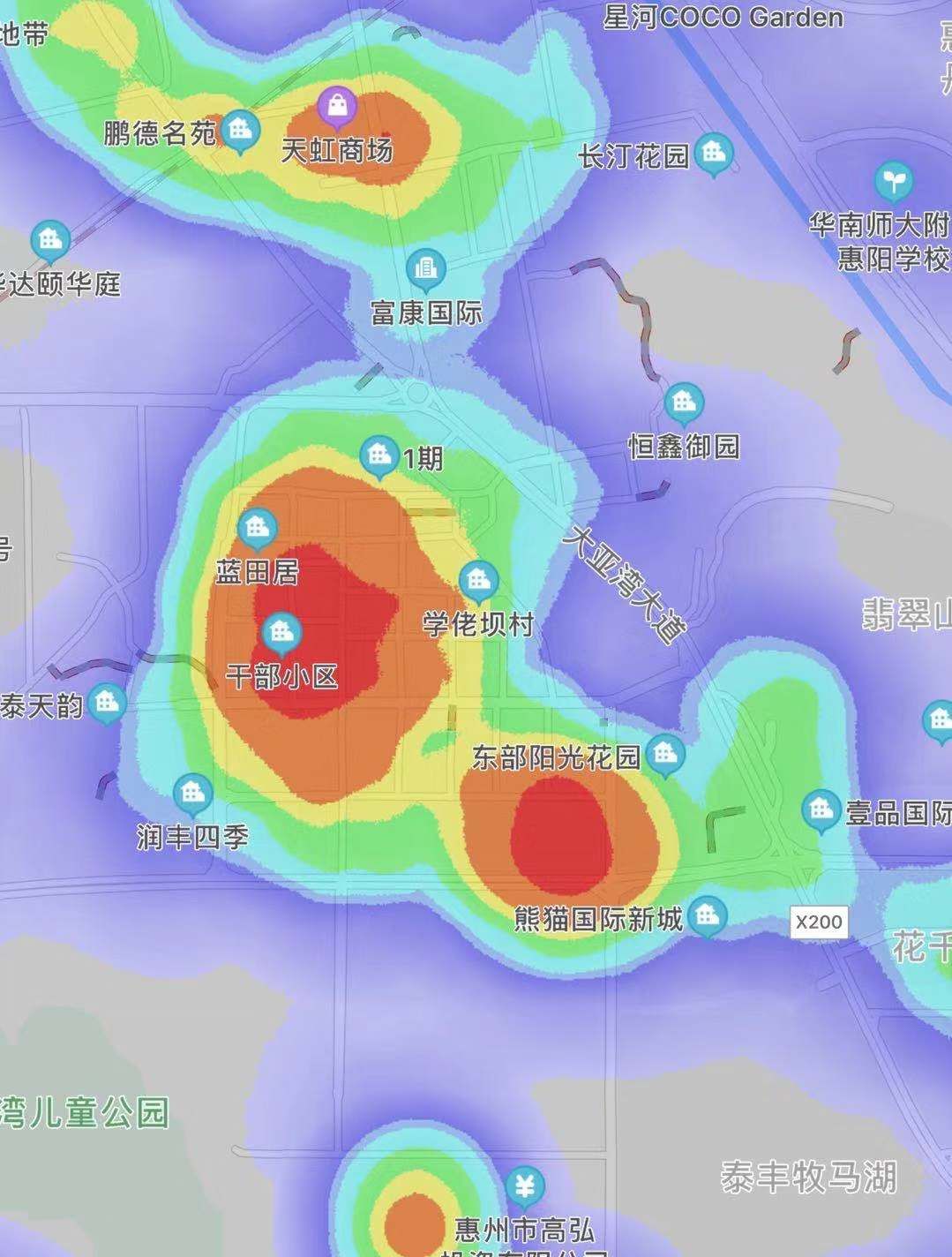 惠州各地方的真实入住率,惠州珠江四季悦城入住率