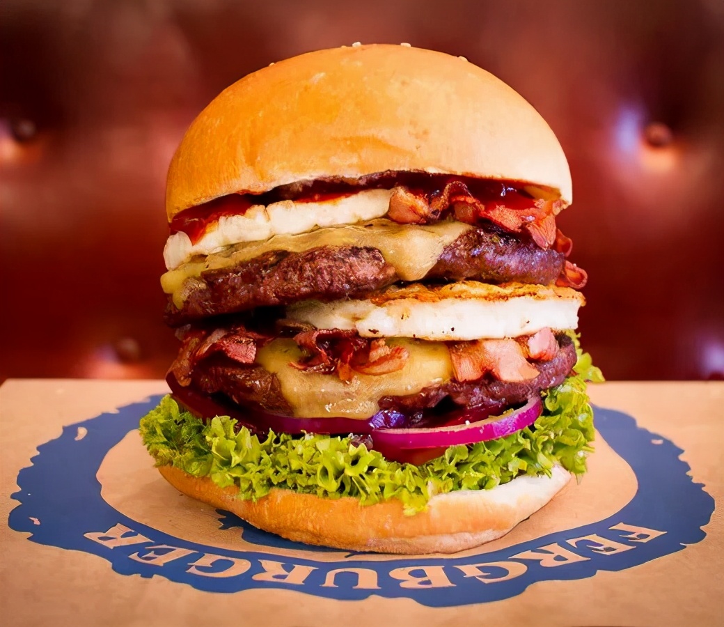 来皇后镇吃大汉堡,新西兰皇后镇超级大汉堡