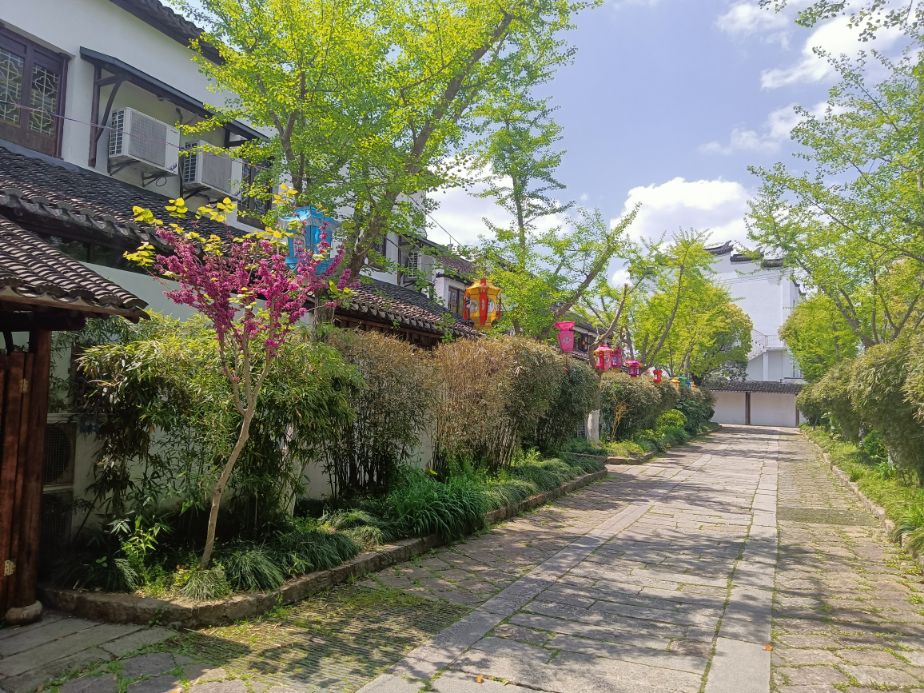 金泽古镇成善坊,上海古镇金泽桥