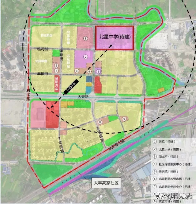 新都区大丰北星中学校区图片,大丰北星中学是谁建的
