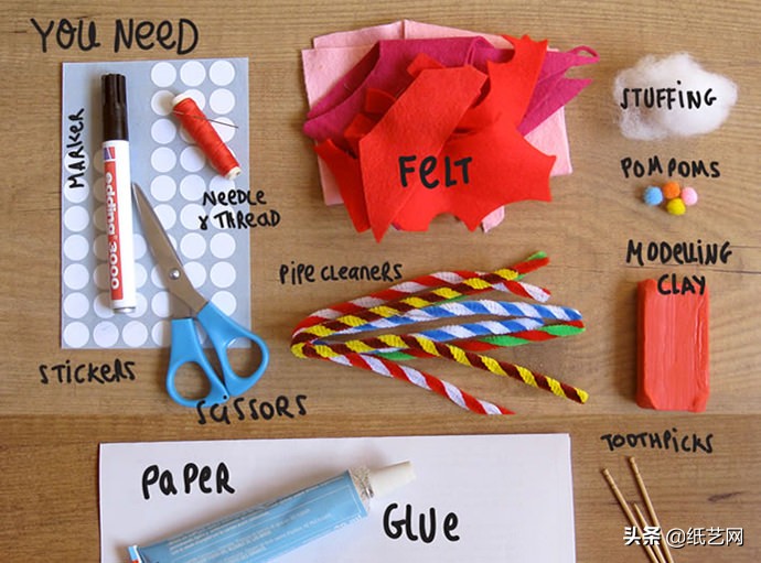 扭扭棒diy小物件表白,手工diy简单小饰品表白