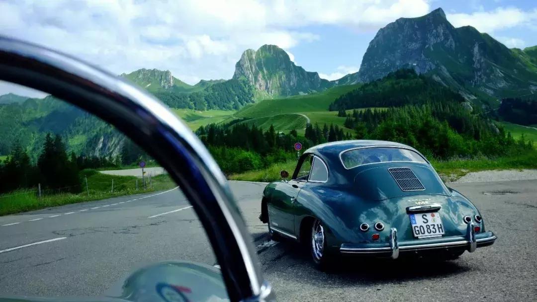 保时捷早期356跑车,保时捷356光影体验