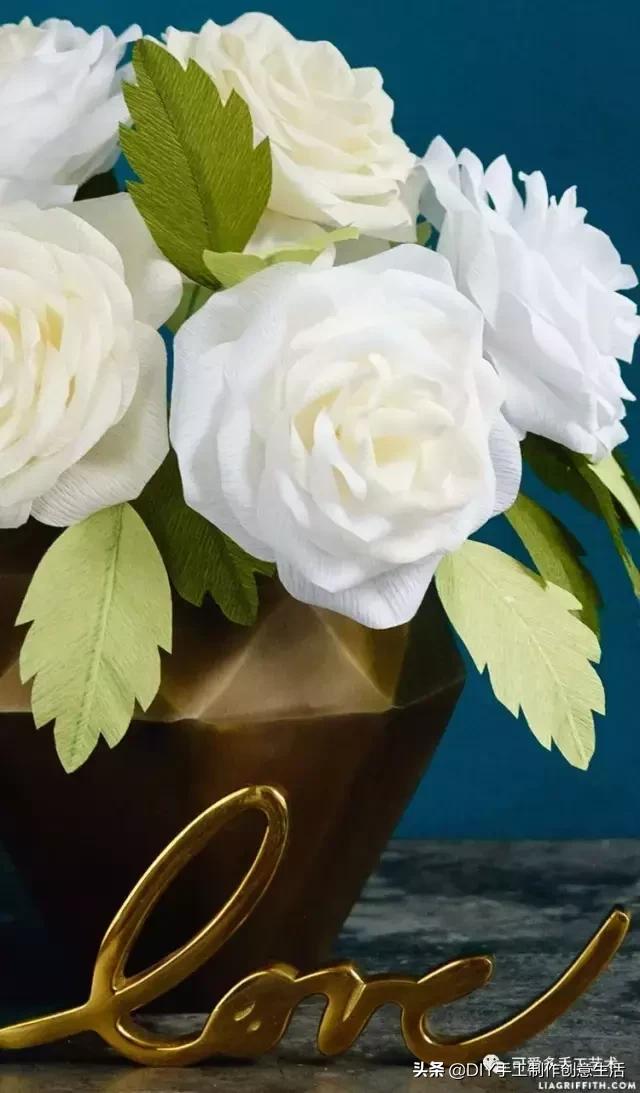 女生手工制作纸花大全,纸花制作礼物