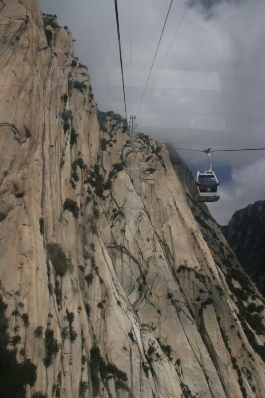 长空栈道登华山,惊心动魄登华山