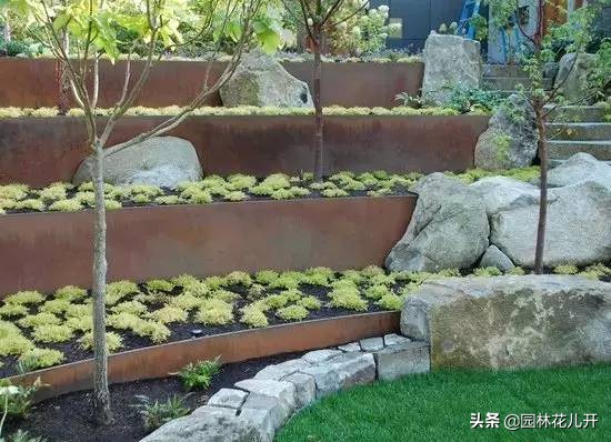 百款石材景观墙设计,挡土墙设计方案