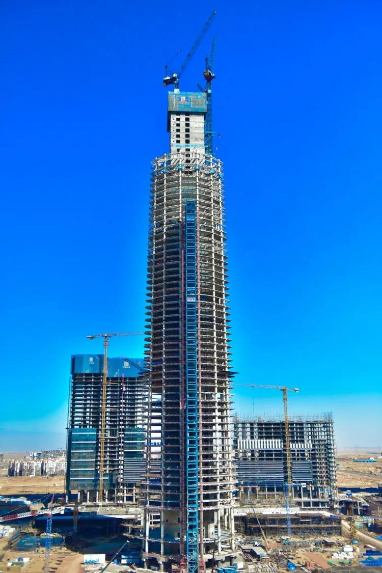 建至280米，埃及新首都CBD标志塔位列“非洲第一高”