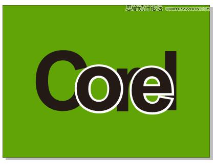 cdr怎么快速把字变成镂空,cdr镂空牌怎么做阴影处理