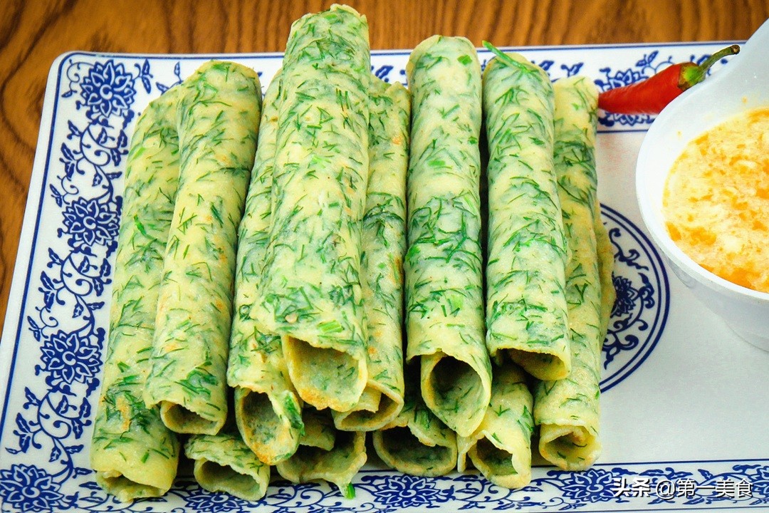 面点早餐教学,面点师煎饼的全过程