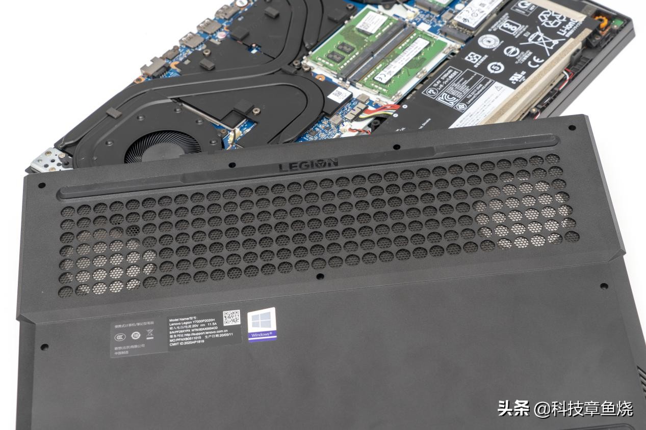 联想拯救者y7000p散热拆解,19款联想拯救者y7000散热支架